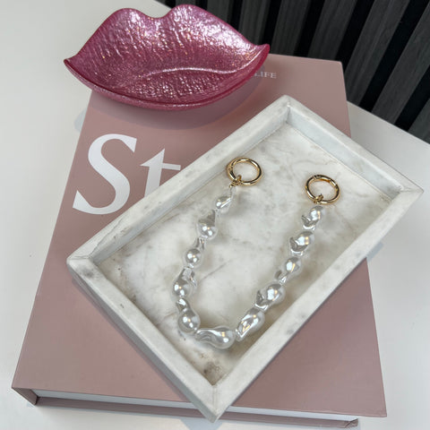 Pearl phone charm H022
