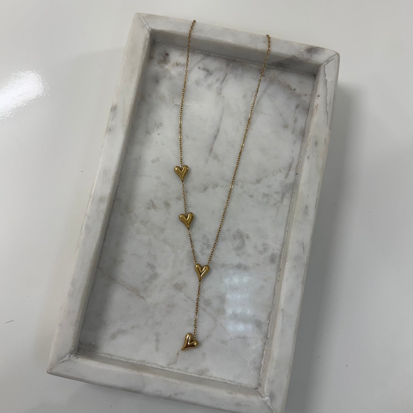 Mini heart y ketting K018