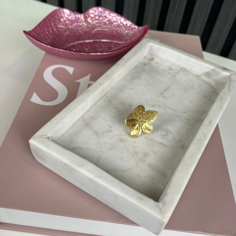 Basic bloom Ring R027