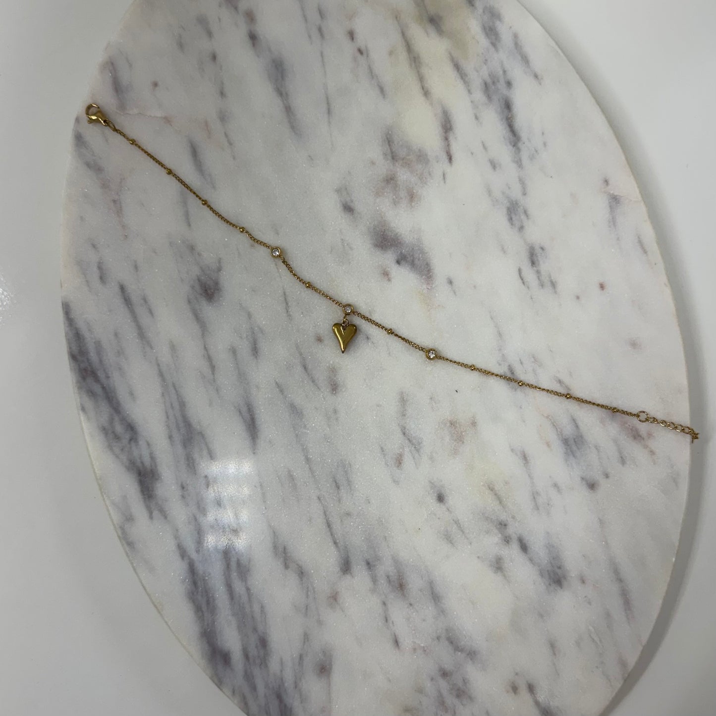 Heart Enkelbandje H047