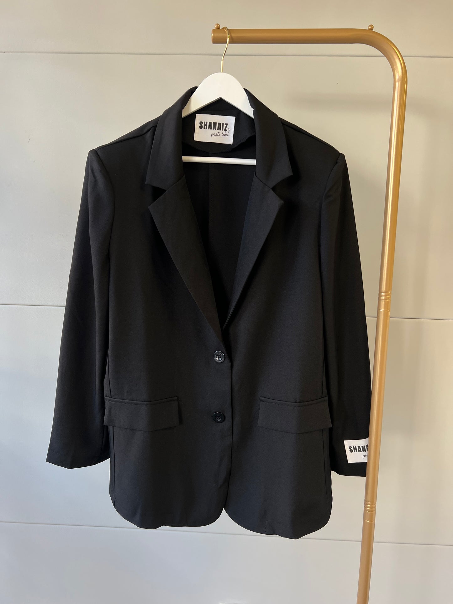 Limited oversized blazer black