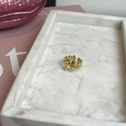 Lilo bow Ring R028