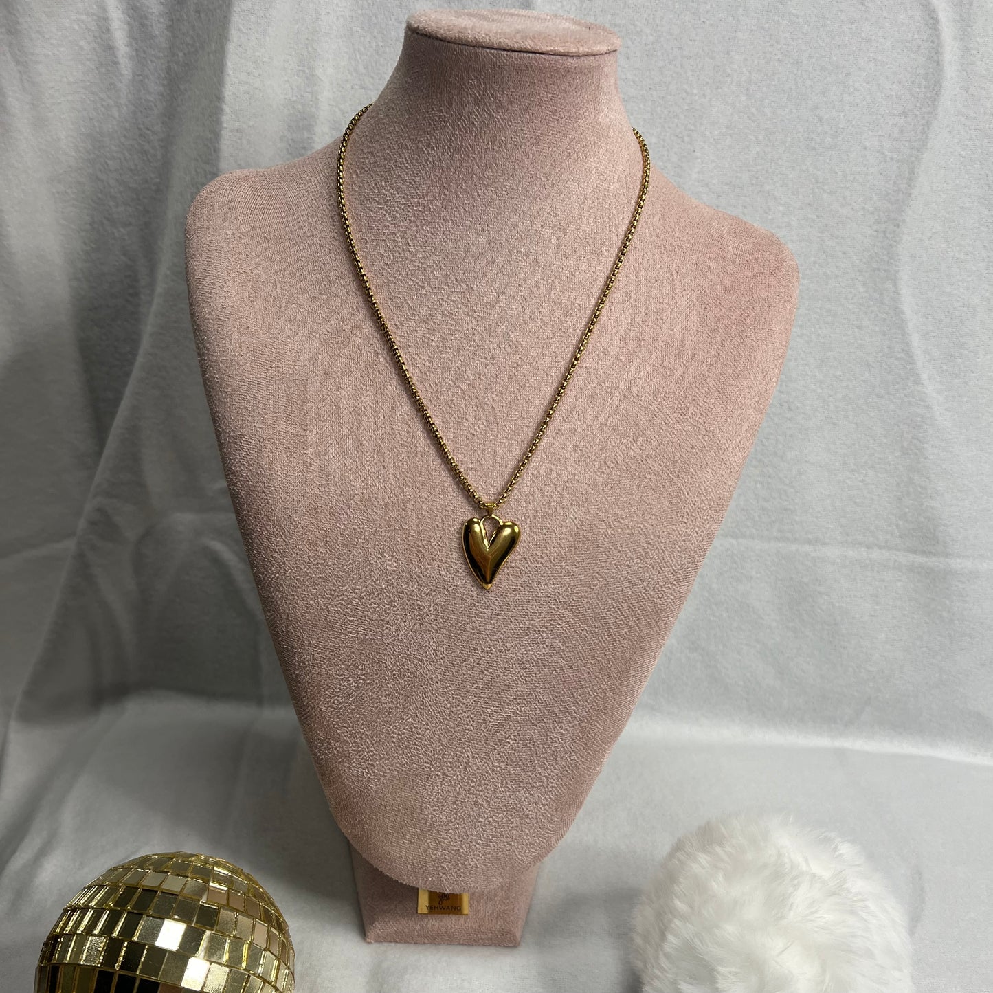 Big heart Necklace K008
