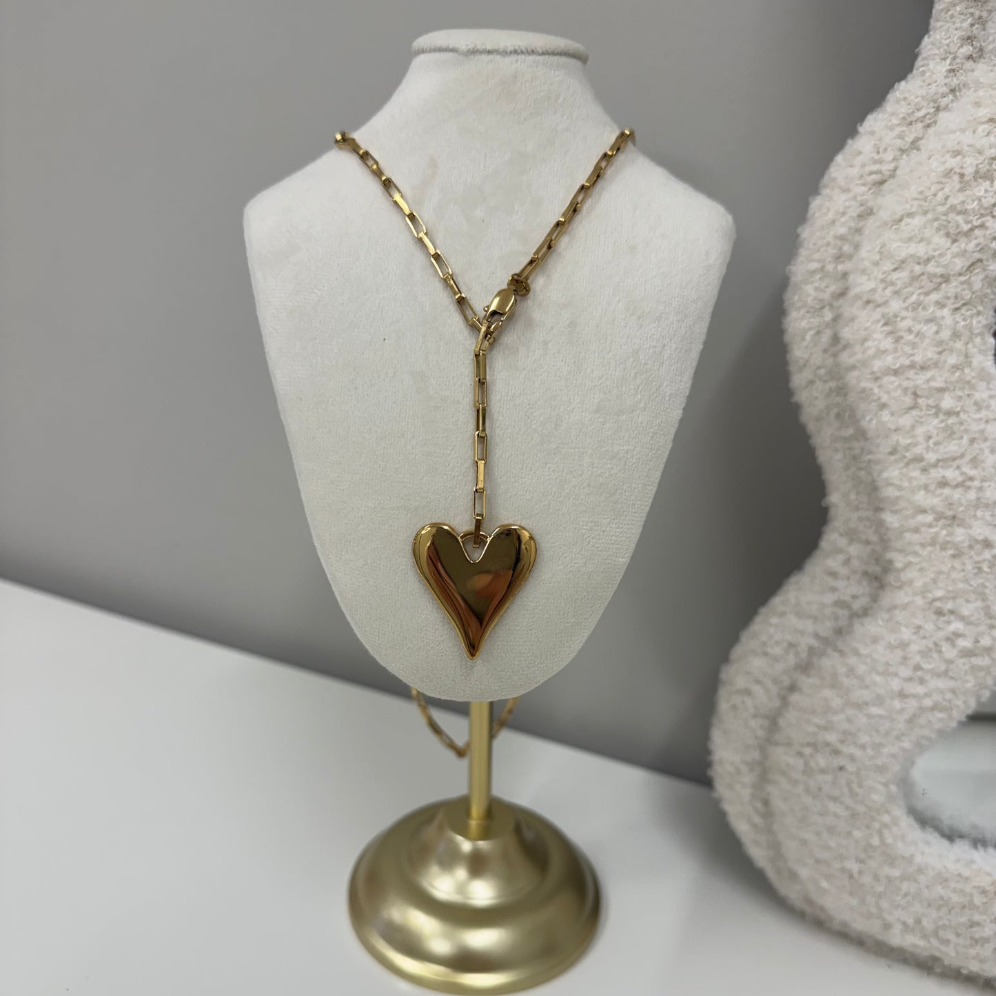 Big heart y ketting K007