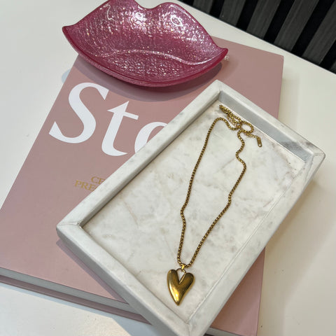 Big heart Necklace K008