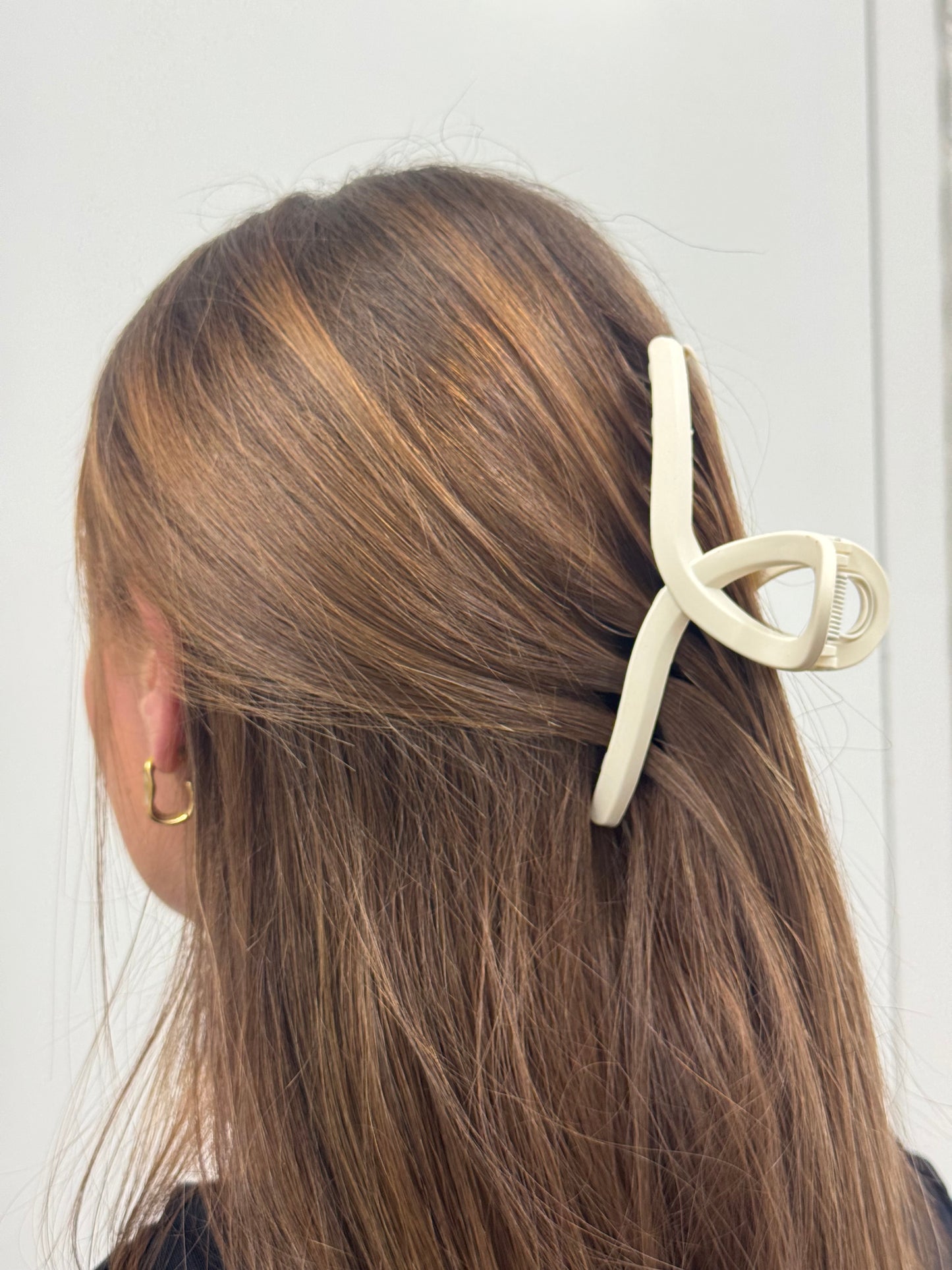 Sand Beige Haarklem