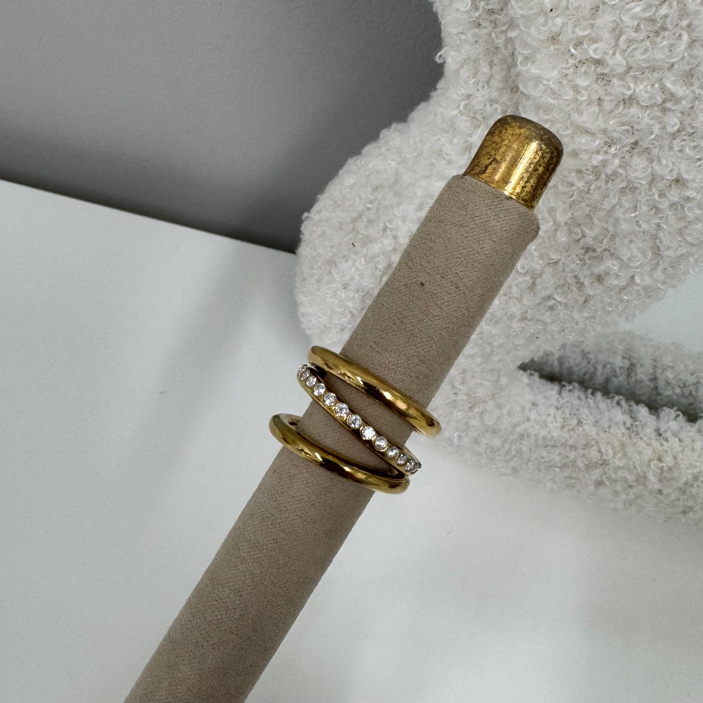 Triple diamond Ring S008