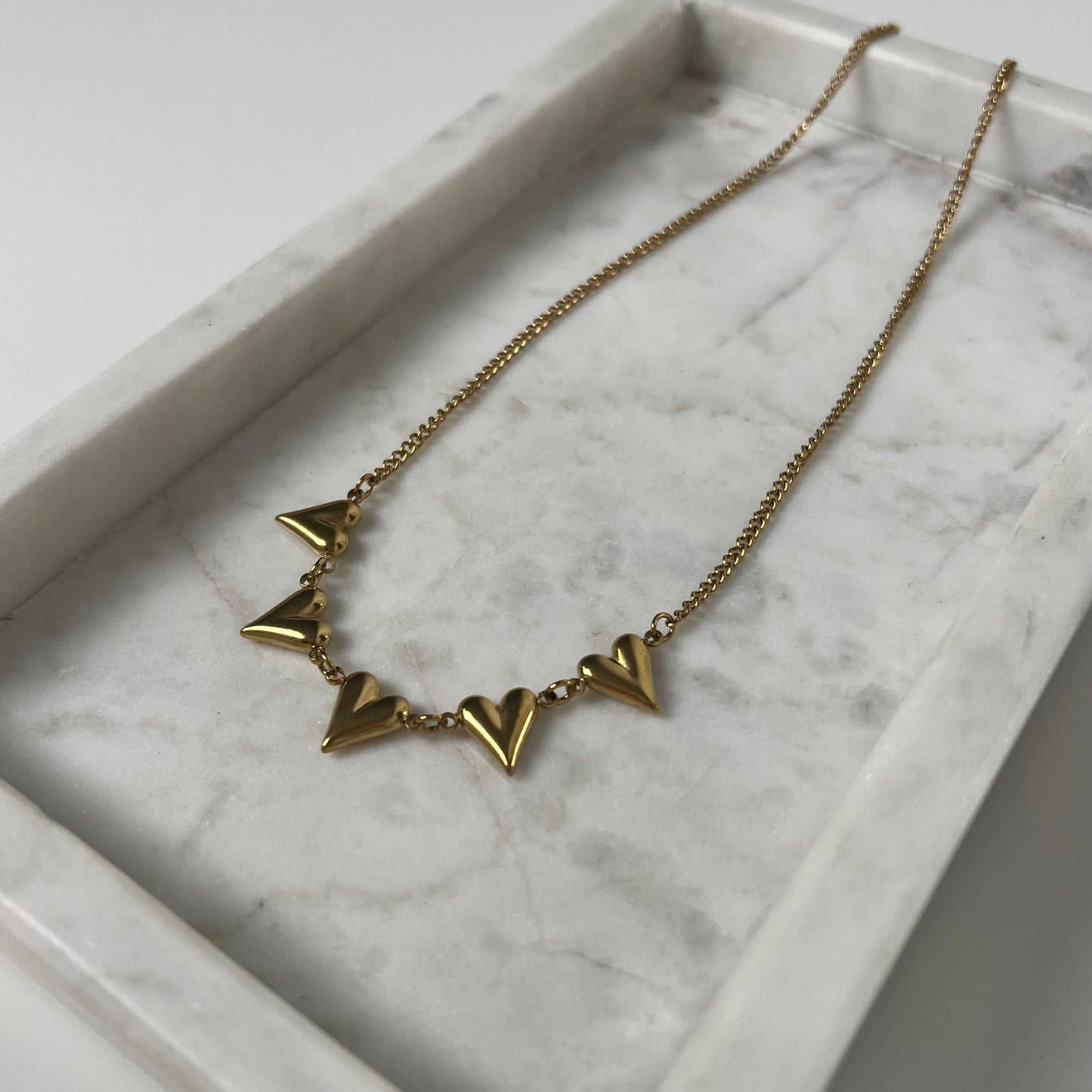 Luna heart ketting K018