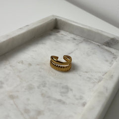 Double Elegance Ring R012