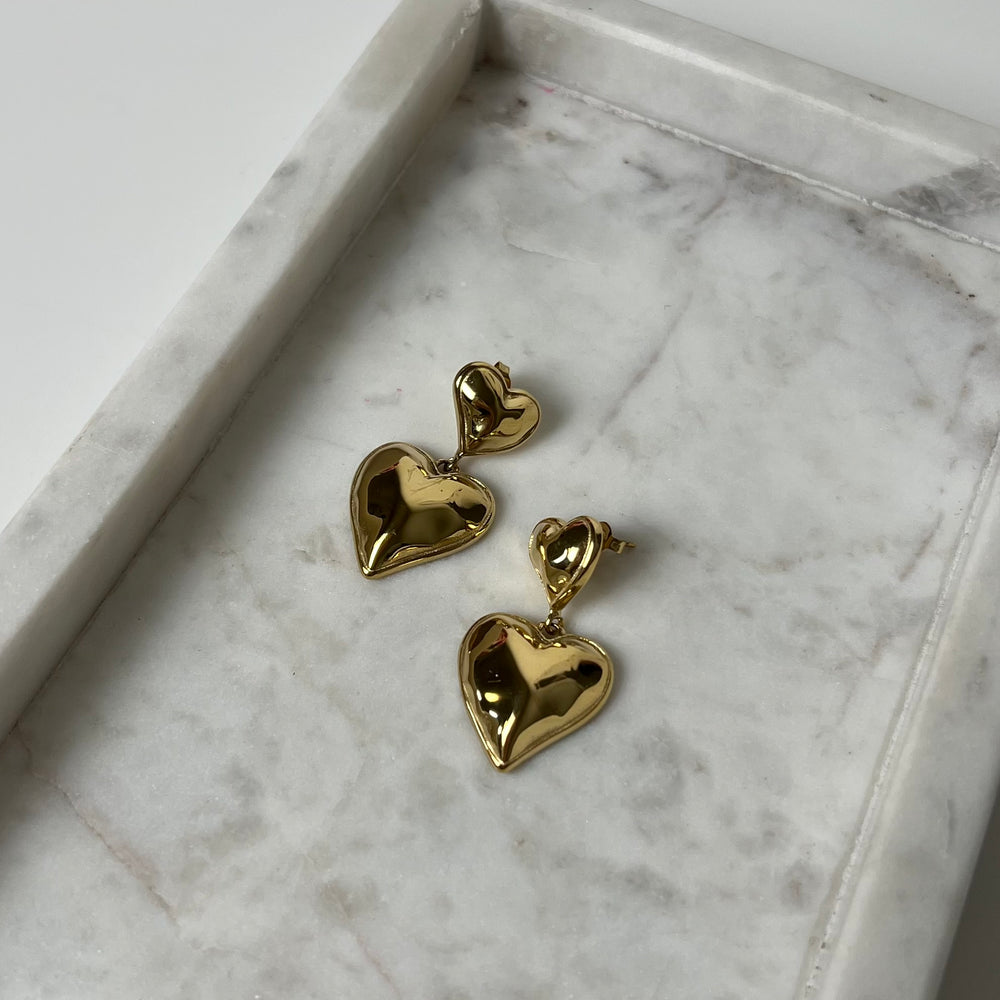 Millie heart Oorbellen o030