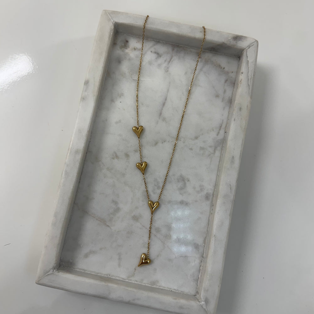 Mini heart y ketting K018