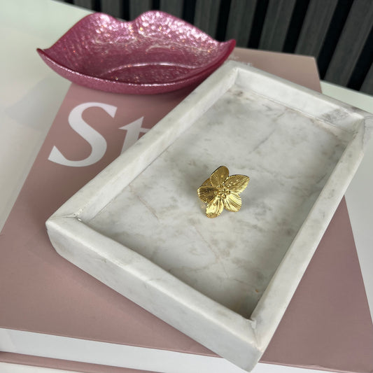 Basic bloom Ring R027