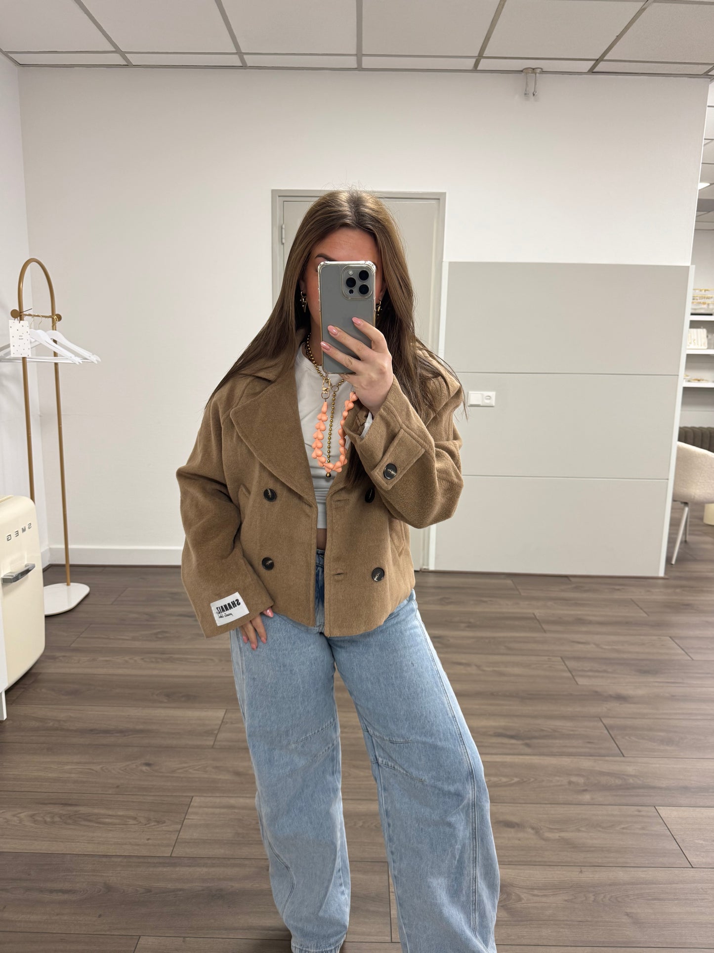 Limited peacoat Brown