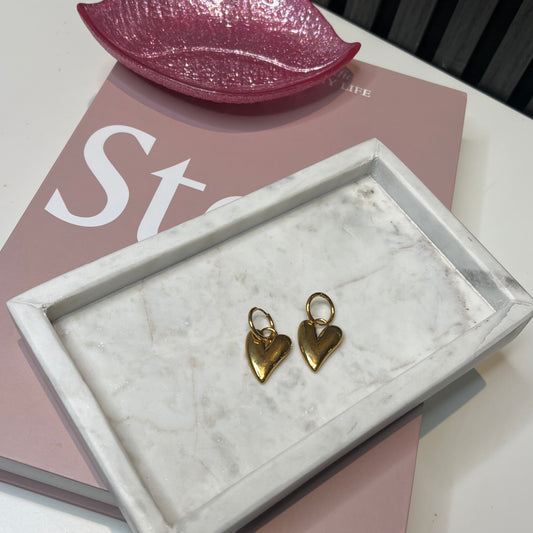 Big Heart Earring O016