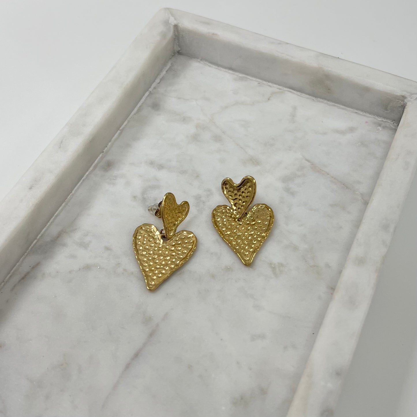 Liora gold Heart Oorbellen o005
