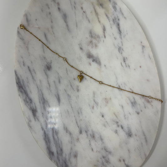 Heart Enkelbandje H047