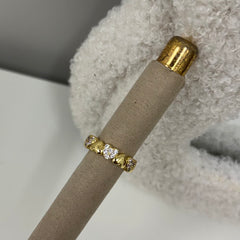 Sparkling heart Ring S007