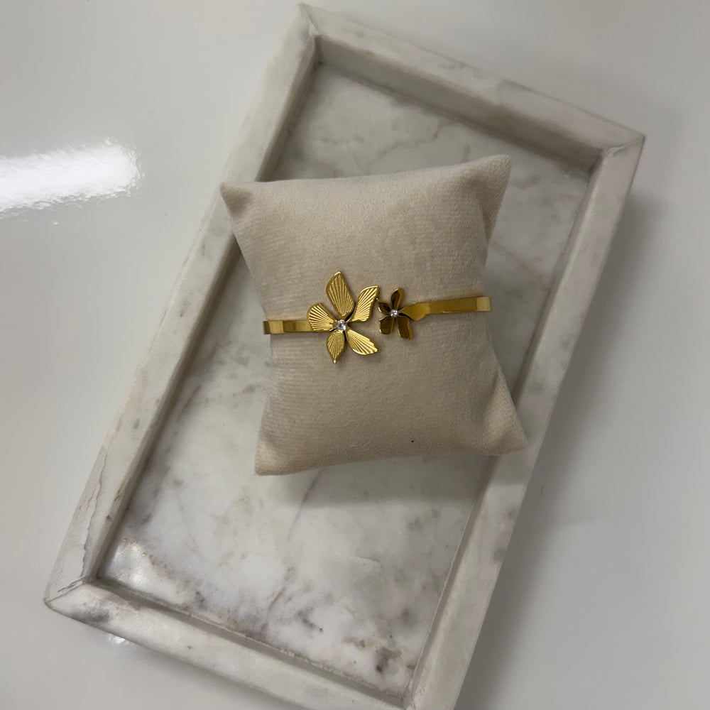 Flower bangle h048