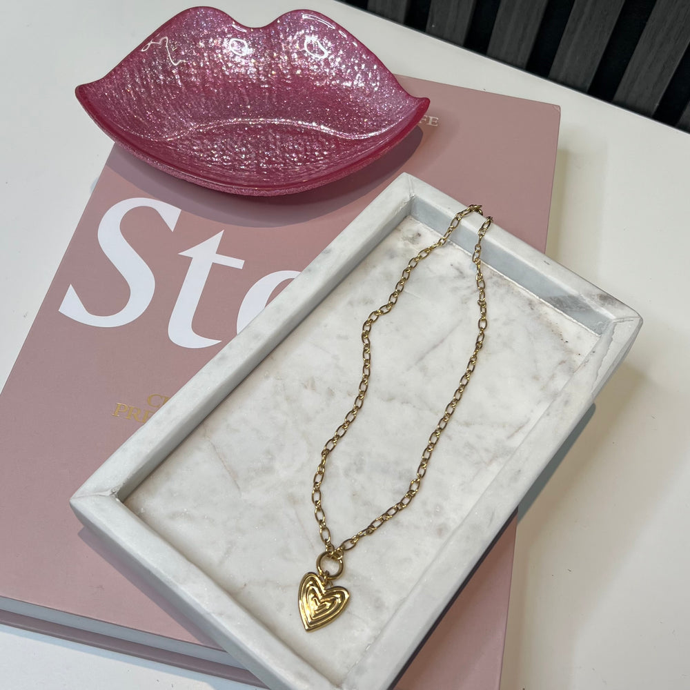 Heart Necklace K005