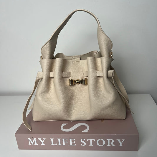 Private label bag beige (pre order 8 juli verstuurd)