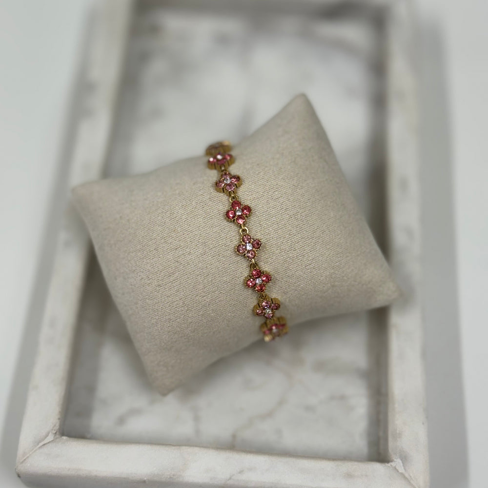 Lucky Spark Blush Armband S055