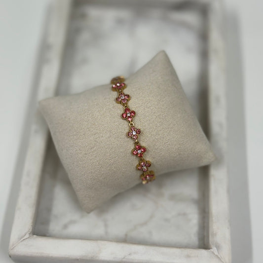 Lucky Spark Blush Armband S055
