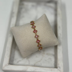 Lucky Spark Blush Armband S055