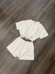 Comfy lounge set beige
