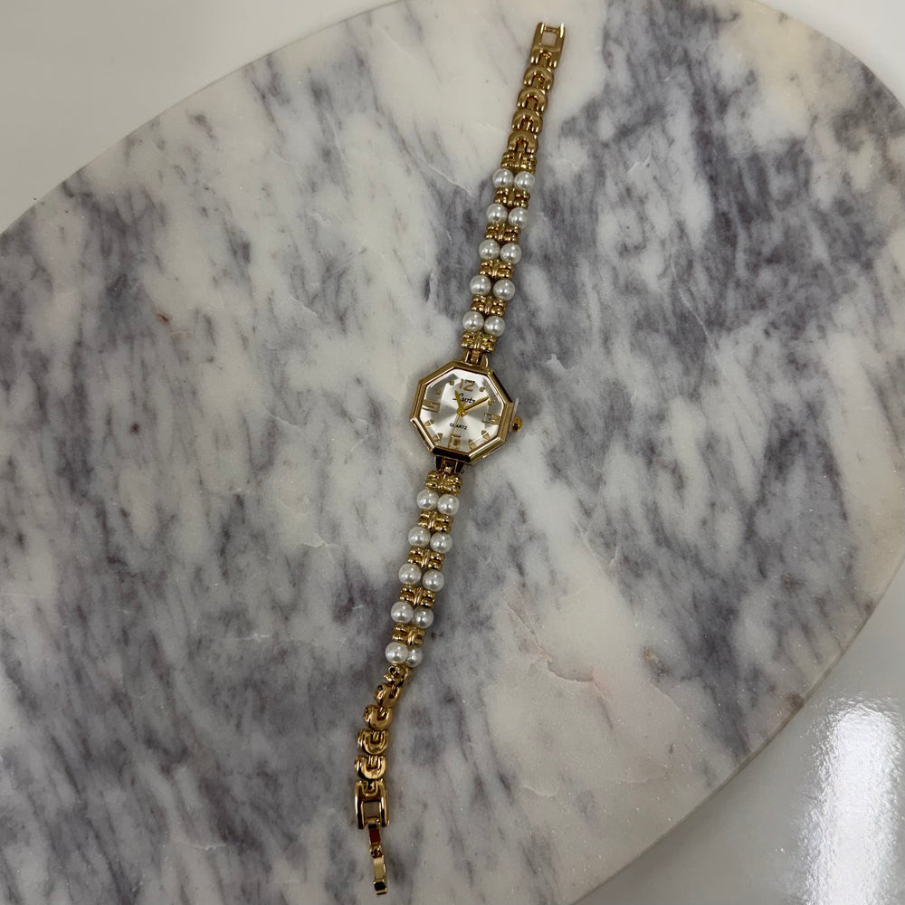 Pearl sparkle Watch