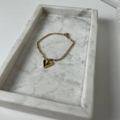 Golden Heart Delight Armband A010