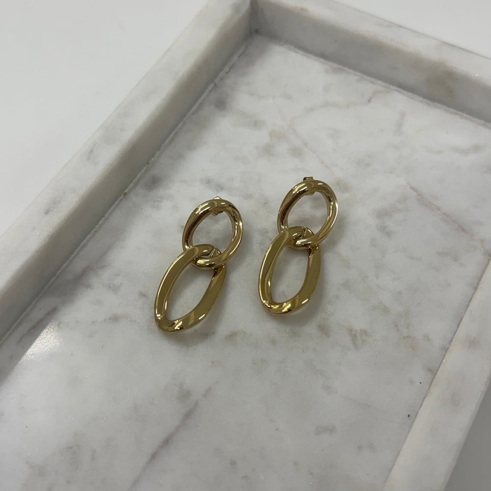 Chunky chain Oorbellen o013