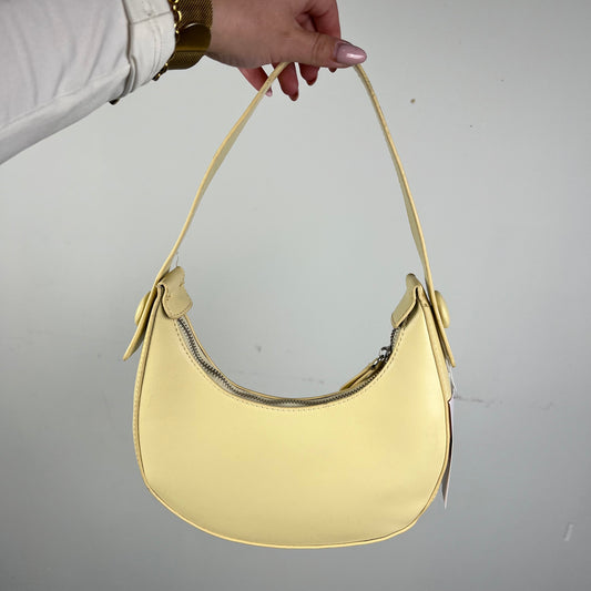Butter yellow moon bag