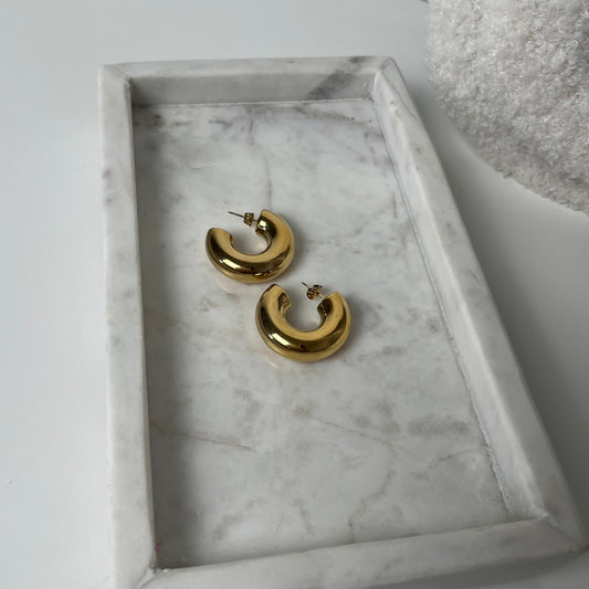 Bold Luxe Hoops O022