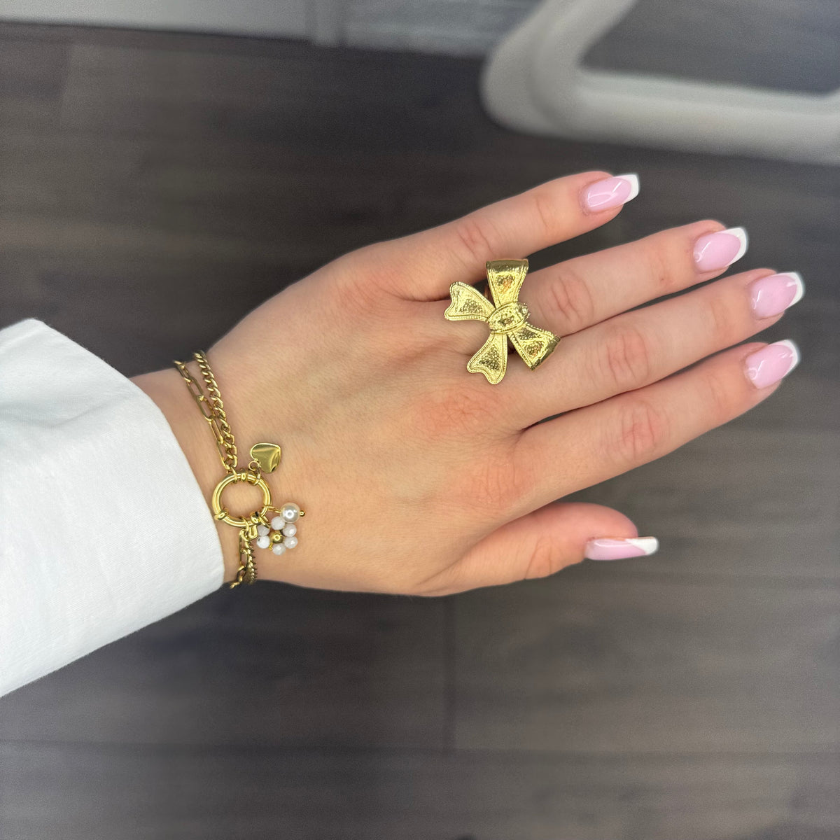 Bella Bow ring S086