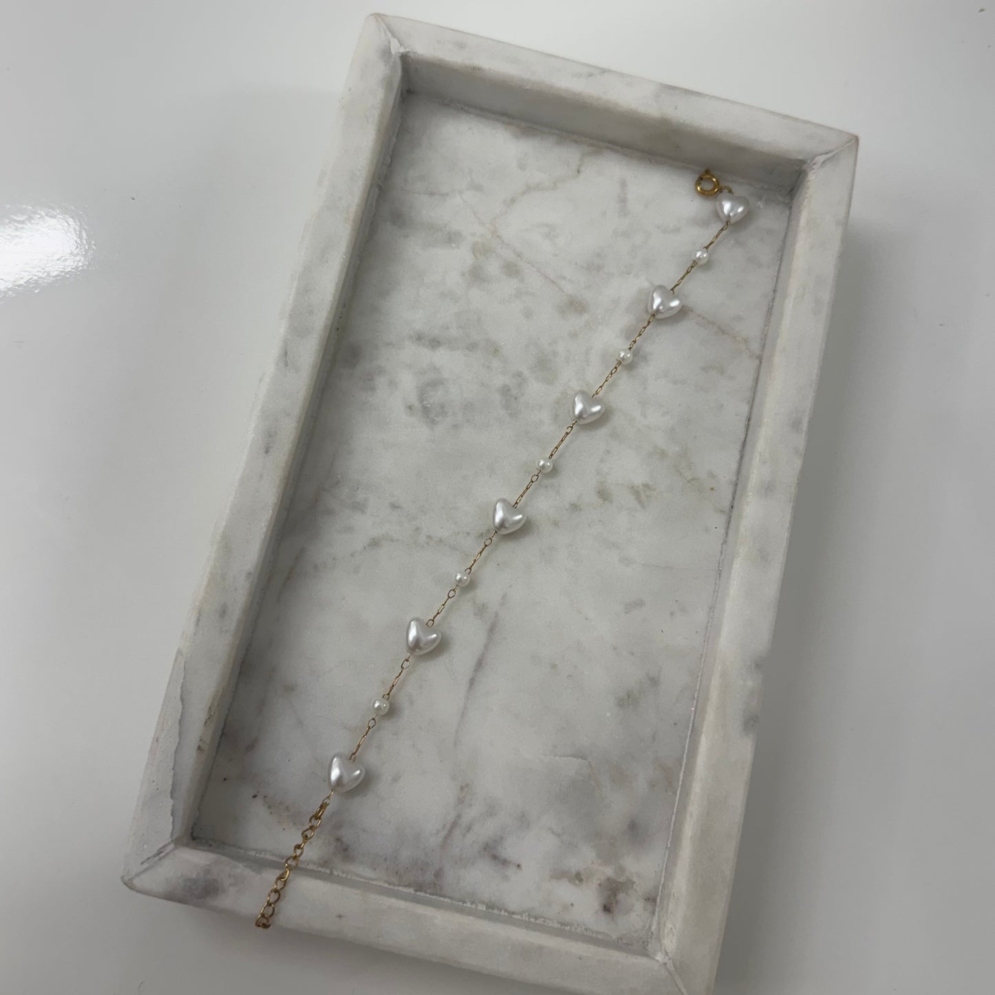 Sweetheart pearl Armband A033