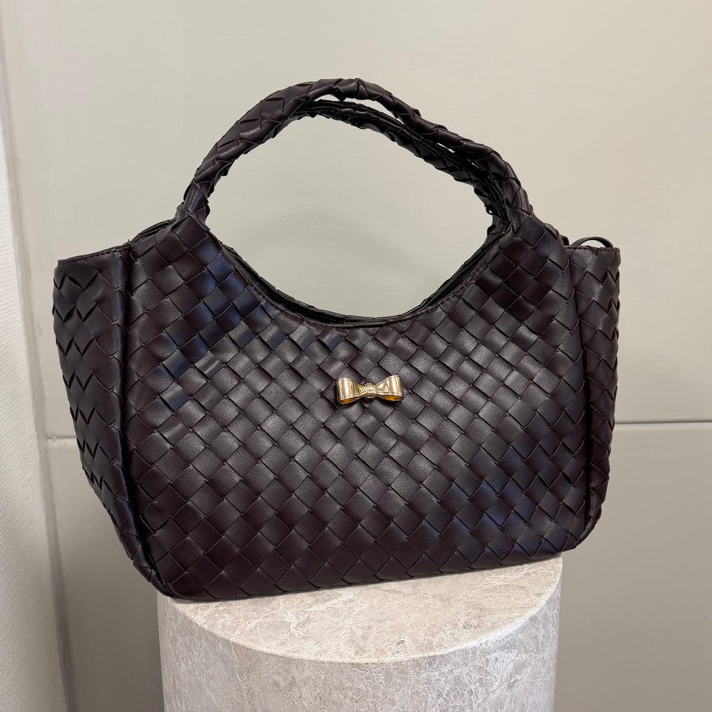 Private Label Burgundy shopper
