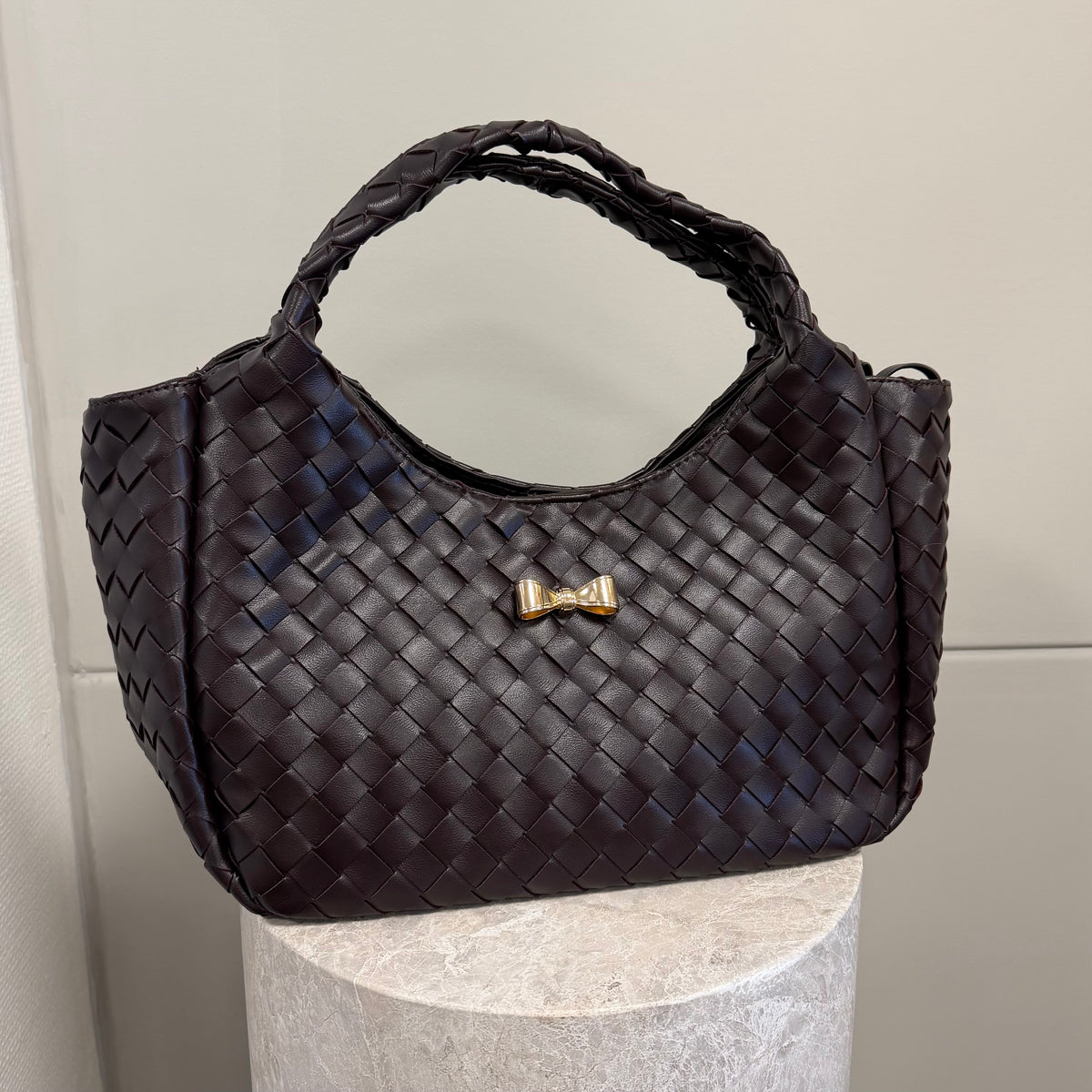 Private Label Burgundy shopper