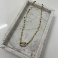 Starlight paperclip Ketting met K024