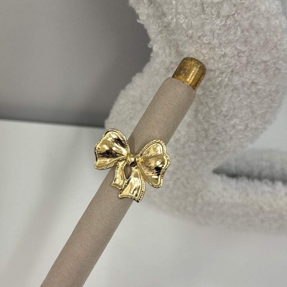 Cute bow ring R035