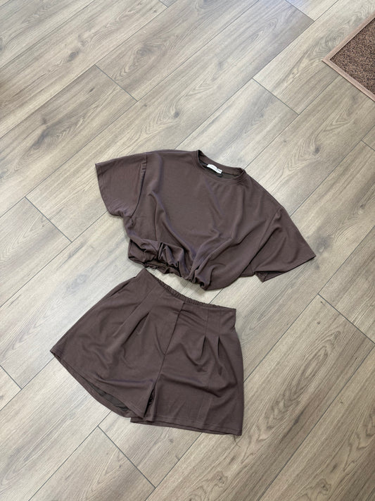 Comfy lounge set bruin