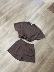 Comfy lounge set bruin