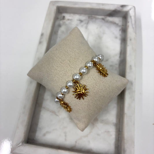 Sunny pearl Armband S045