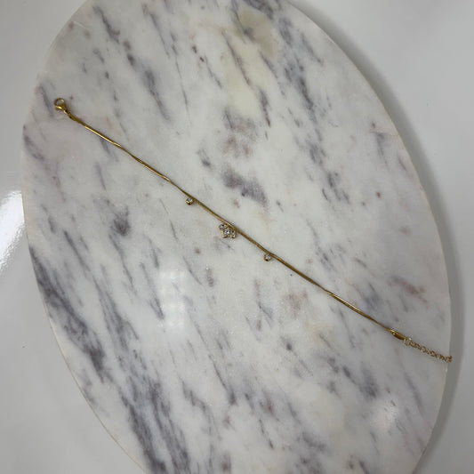 Diamond Enkelbandje H046