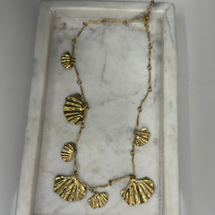 Endless Summer Ginkgo Blad Ketting S014
