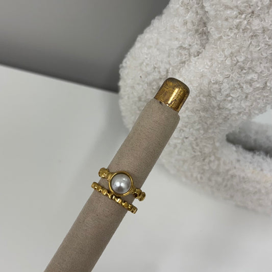 Ivory dot Ring S005