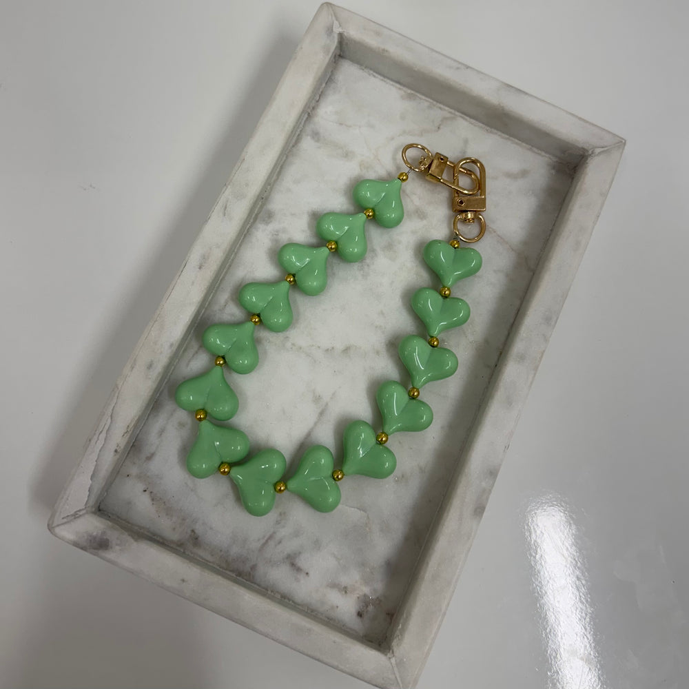 Green heart Phone koord H030