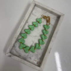 Green heart Phone koord H030
