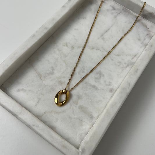 Golden Aura Ketting K016