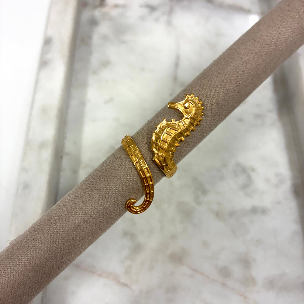 Sea horse Ring s037