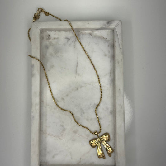 Bella Bow Ketting S082